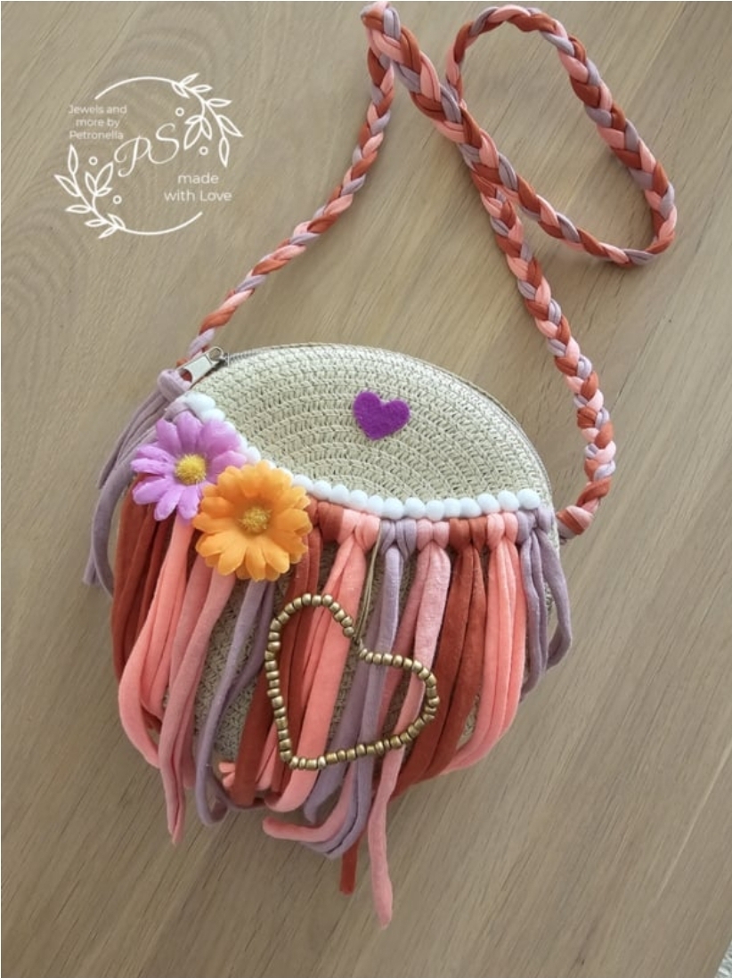 Boho tasje rond