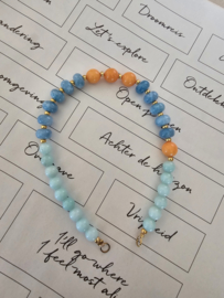 Festival 50/50 beads connectie stuk