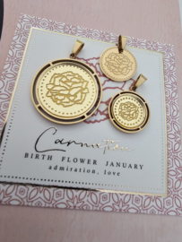 BirthFlower pendant
