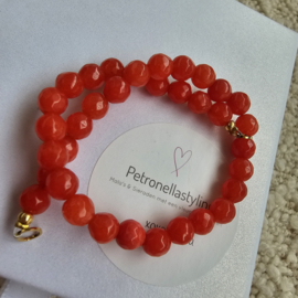 Red lips 50/50 beads