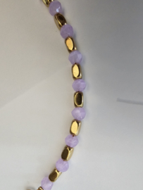 Kristalglas modulair deel | Duo Essence armband