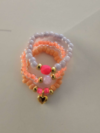 Setje met elastische ringetjes