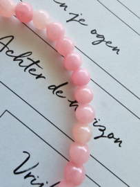 Calciet Pink 50/50 beads