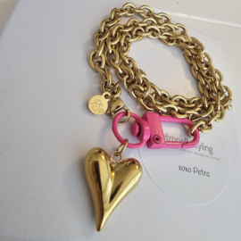 Rebelvibe ketting pink