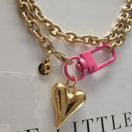 Rebelvibe ketting pink