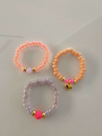 Setje met elastische ringetjes