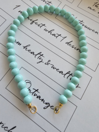Minty 50/50 beads connectie stuk