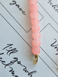 Coral 50/50 beads