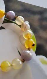 Agaat BlessingMala armband 8mm