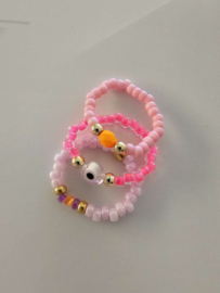Setje met elastische ringetjes