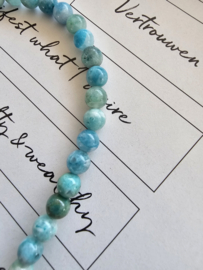 Sea stone 50/50 beads