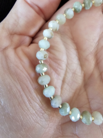 Groene Maansteen armbandje