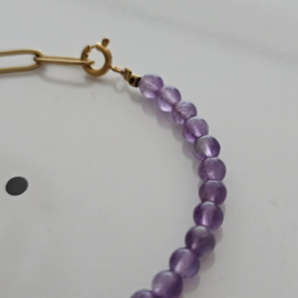 Amethist | Duo Essence armband