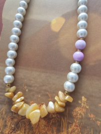 Ketting Aventurijn & Parellook