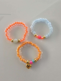 Setje met elastische ringetjes
