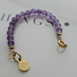 Amethist | Duo Essence armband
