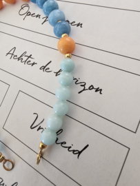 Festival 50/50 beads connectie stuk