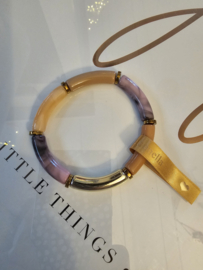 Tube armband op elastiek