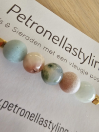Bewustwordings armbandje Zachtheid/Balans