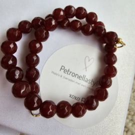 Carneool 50/50 beads