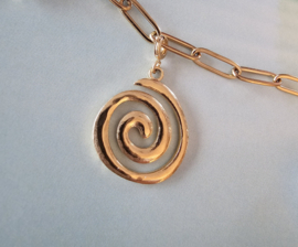 Swirl bedel stainless steel