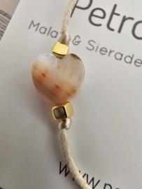 Armbandje Agaat ♡