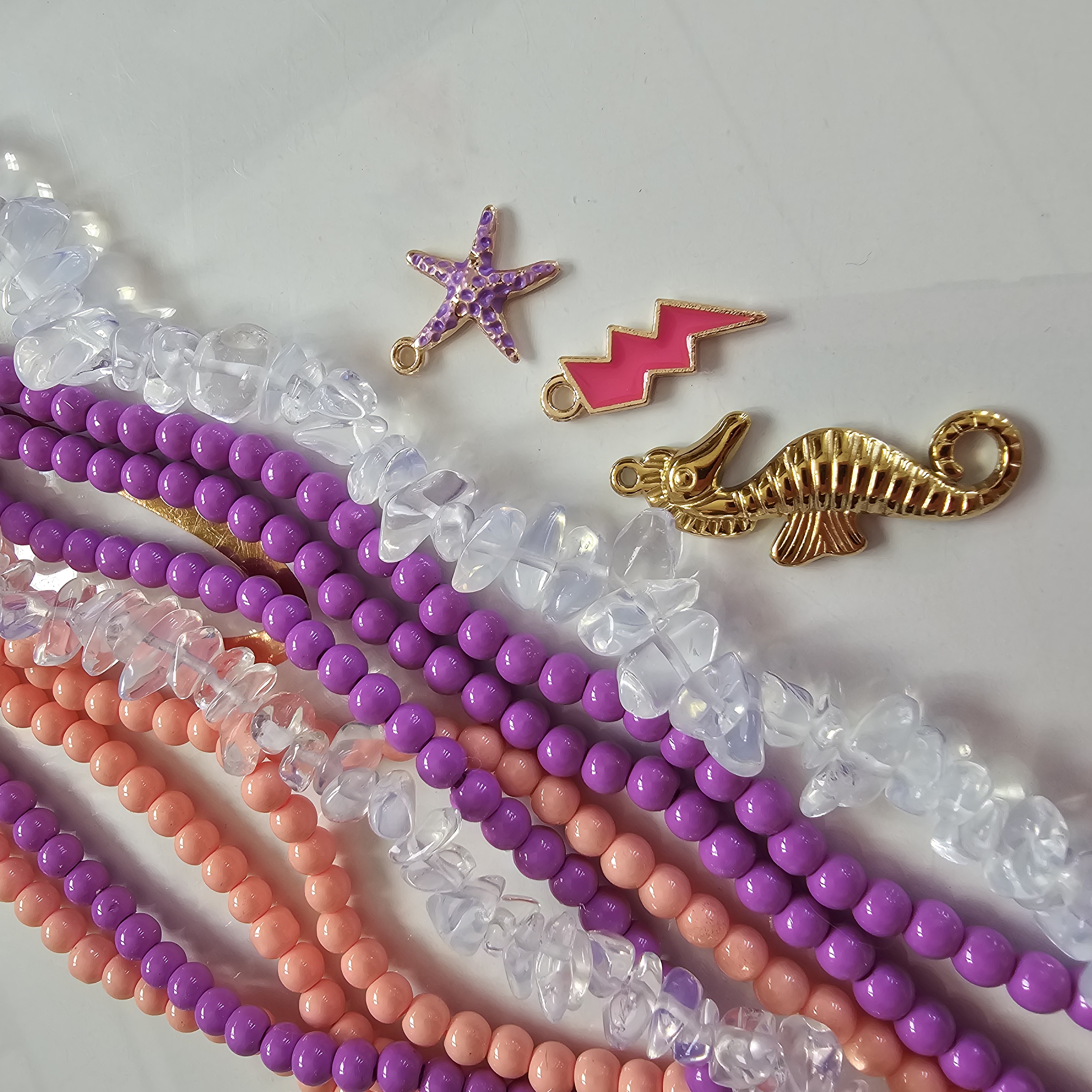 Summer style ketting creëren