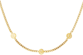 Smiley ketting