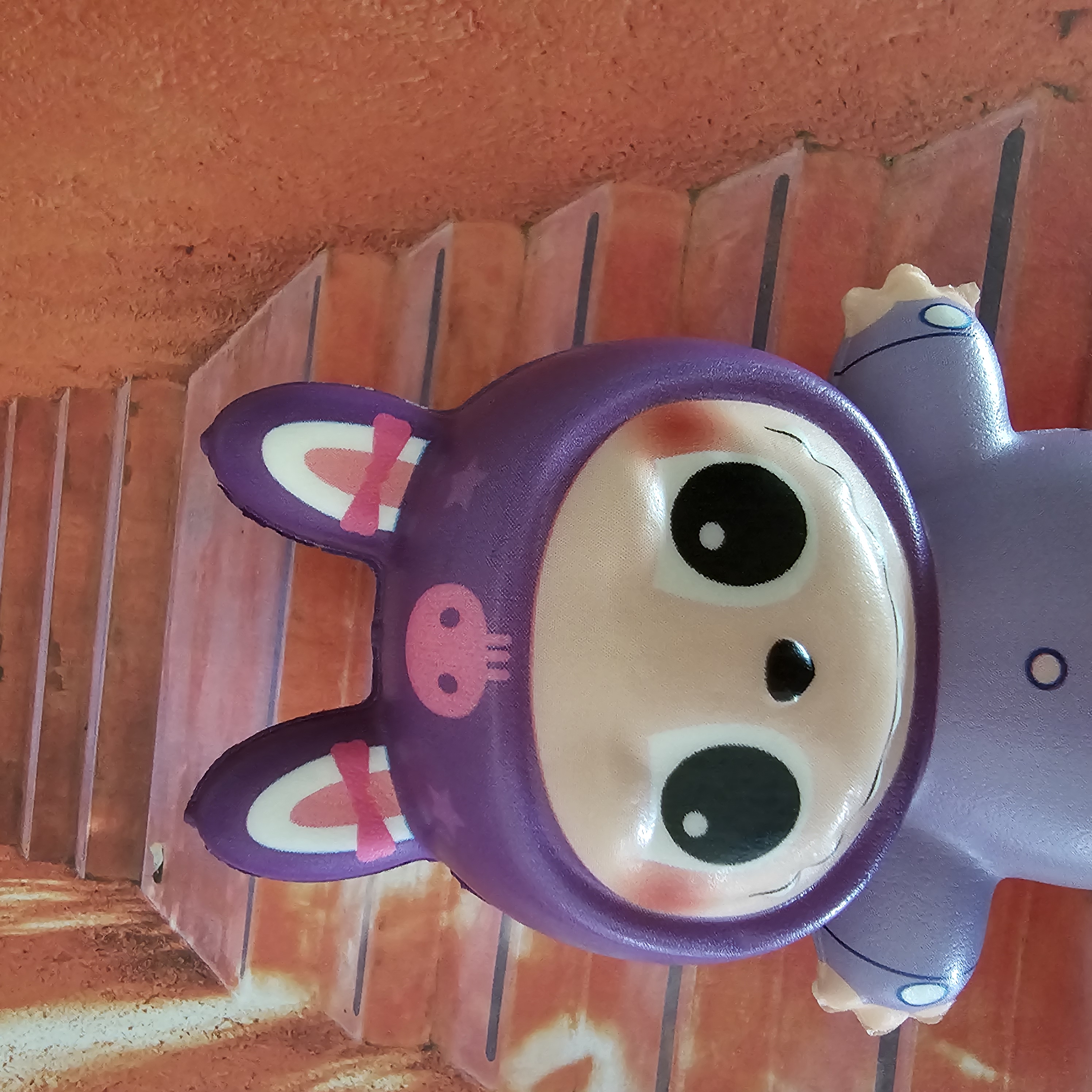 Labubu look alike (Lafufu) squishy met je naam