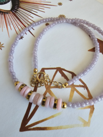 Seadbeads ketting met Opaal en Hematiet