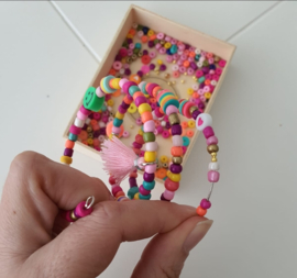 Ouder/kind Workshop Wikkelarmband maken