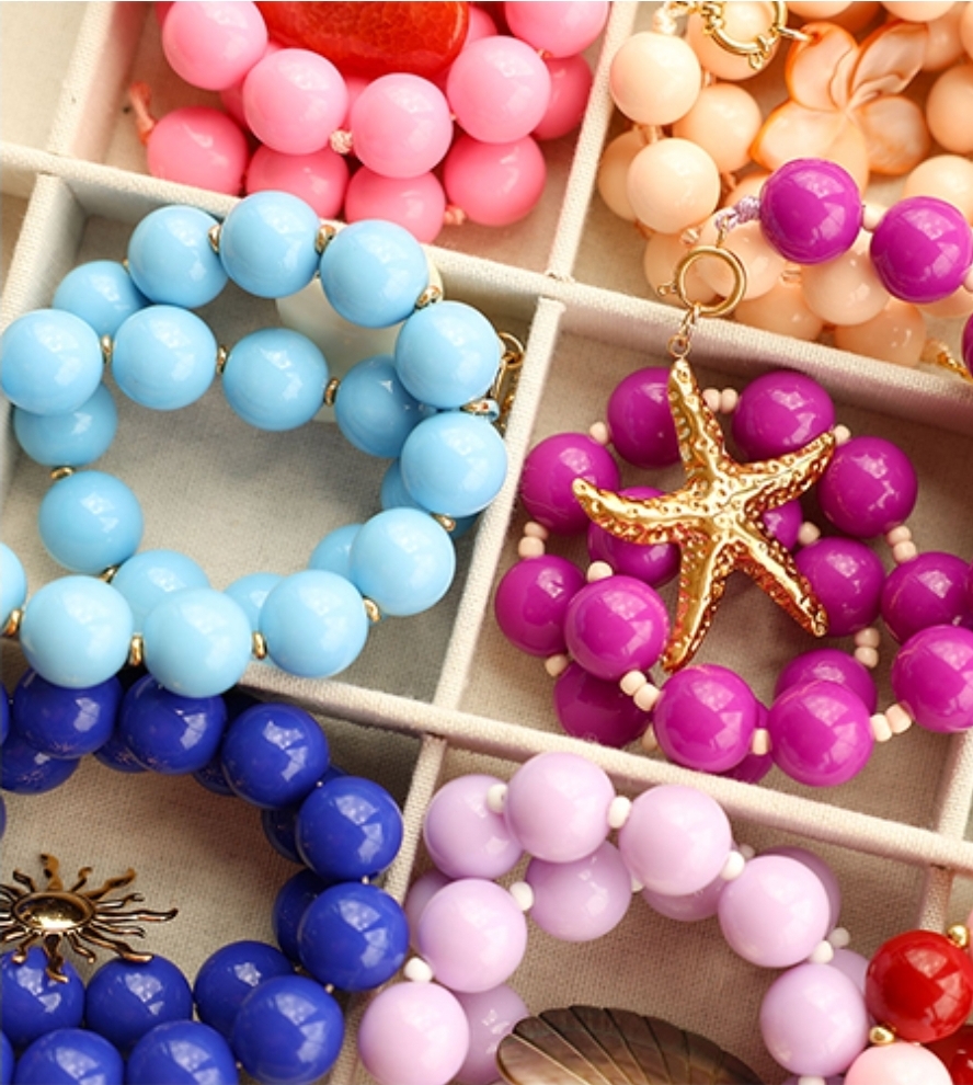 Kauwgomballen ketting en armband maken