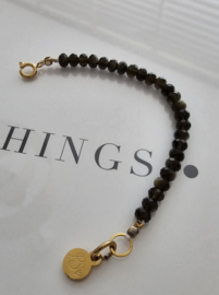 Golden Sheen modulair deel | Duo Essence armband