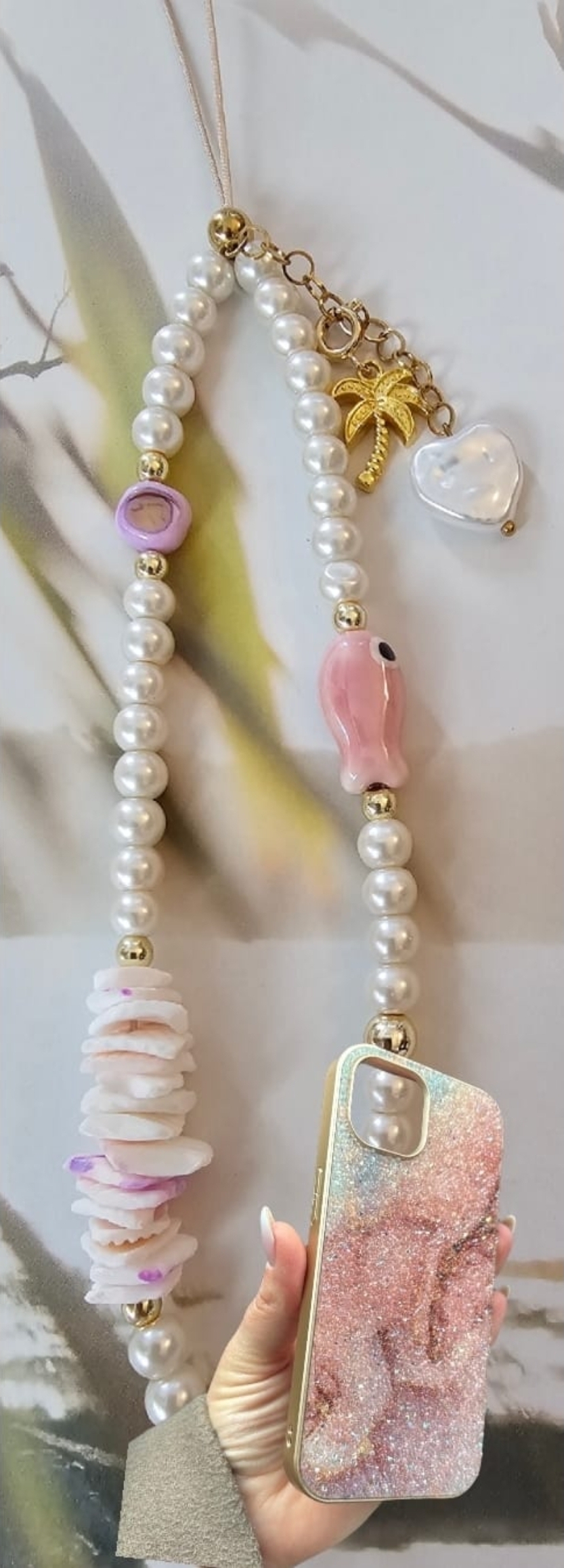 Telefoonketting rijgen