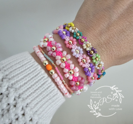 Flower bracelet Nieuw