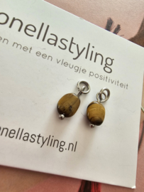 Losse bedeltjes Tijgeroog edelsteen