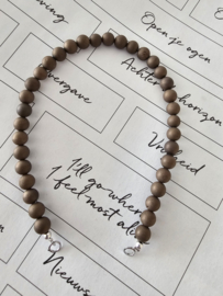 Brown gemmies 50/50 beads