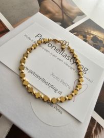 Hematiet armbandje Luck