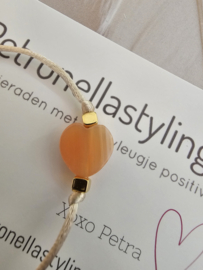 Armbandje Agaat ♡