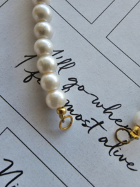 Pearl look 50/50 beads