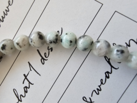 Kiwi Jaspis 50/50 beads connectie stuk