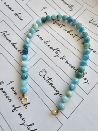 Sea stone 50/50 beads