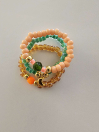 Setje met elastische ringetjes