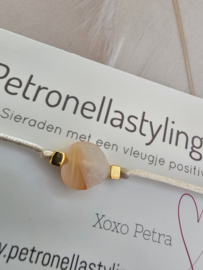 Armbandje Agaat ♡
