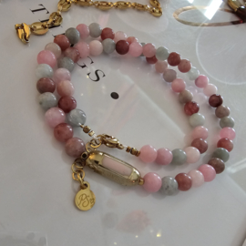 Jade message box ketting Love