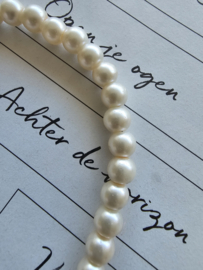 Pearl look 50/50 beads