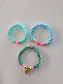 Setje met elastische ringetjes