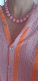 Kauwgombal ketting (nieuwe maat & kleuren)