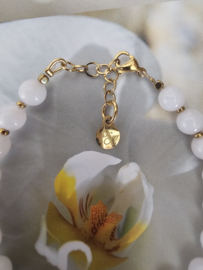 Liefdevol | Rozenkwarts armbandje