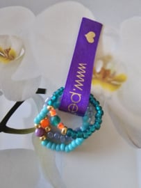 Setje met elastische ringetjes